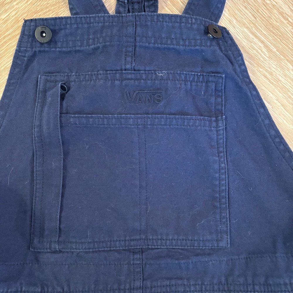Vans Dark Blue Overalls with Pocket